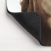 Pferdeportrait III Mousepad (Ecke)