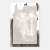 Pferdeportrait III Post-it Klebezettel (Vorderseite)