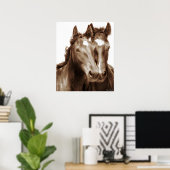 Pferdeportrait III Poster (Heimbüro)