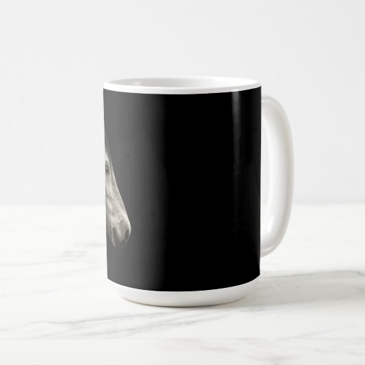 Pferdeportrait Kaffeetasse (VorderseiteRechts)