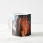 PFERDEPORTRAIT KAFFEETASSE (Vorderseite Links)