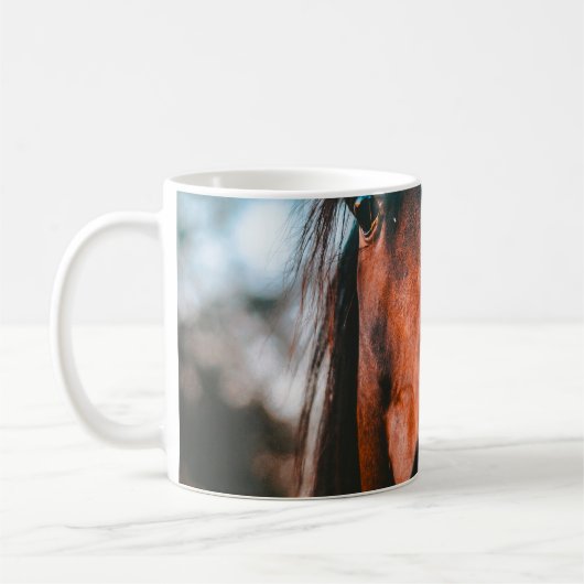 PFERDEPORTRAIT KAFFEETASSE (Links)