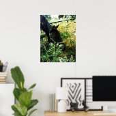 Pferdeportrait Poster (Heimbüro)