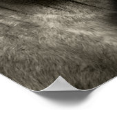 Pferdeportrait Poster (Ecke)