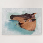 Pferdeportrait - Puzzle (Horizontal)