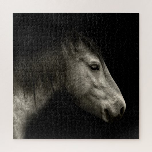 Pferdeportrait Puzzle (Vertikal)