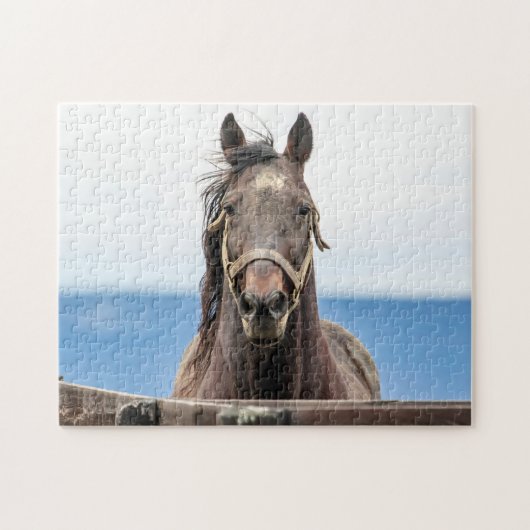Pferdeportrait Puzzle (Horizontal)