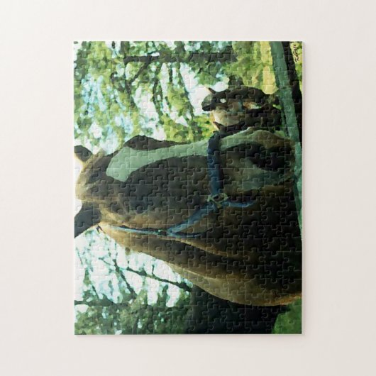 Pferdeportrait Puzzle (Vertikal)