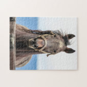 Pferdeportrait Puzzle (Horizontal)