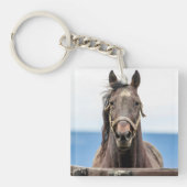 Pferdeportrait Schlüsselanhänger (Vorderseite)