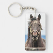 Pferdeportrait Schlüsselanhänger (Vorderseite)