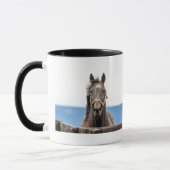 Pferdeportrait Tasse (Links)