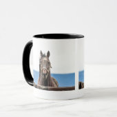 Pferdeportrait Tasse (Vorderseite Links)