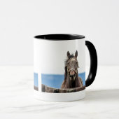 Pferdeportrait Tasse (VorderseiteRechts)