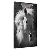 Pferdeportrait V Klemmbrett (Rechts)