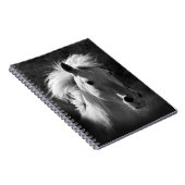 Pferdeportrait V Notizblock (Rechte Seite)