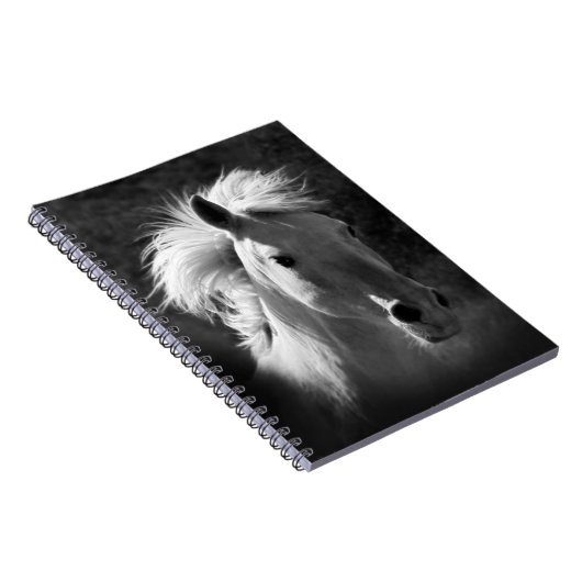 Pferdeportrait V Notizblock (Rechte Seite)