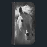 Pferdeportrait V Samsung S4 Geldbeutel Hülle<br><div class="desc">Tiere</div>
