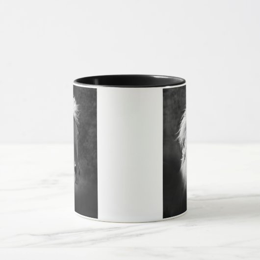 Pferdeportrait V Tasse (Zentrum)