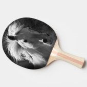 Pferdeportrait V Tischtennis Schläger (Seitenansicht)