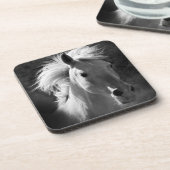 Pferdeportrait V Untersetzer (Linke Seite)