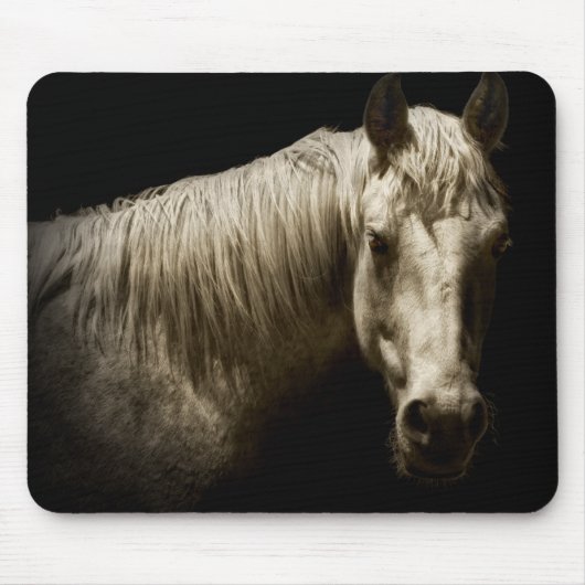 Pferdeportrait VI Mousepad (Vorne)