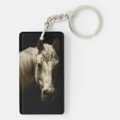 Pferdeportrait VI Schlüsselanhänger (Rückseite)