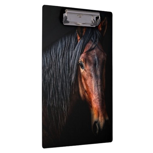 Pferdeportrait VII Klemmbrett (Rechts)