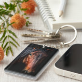 Pferdeportrait VII Schlüsselanhänger (Vorderseite rechts)