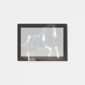 Pferdeportrait VIII Post-it Klebezettel (Vorderseite)