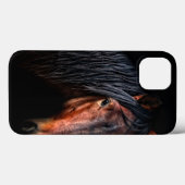 Pferdeporträt VII Case-Mate iPhone Hülle (Rückseite (Horizontal))