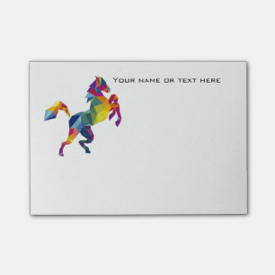 Pferdepost-itanmerkungen Post-it Klebezettel