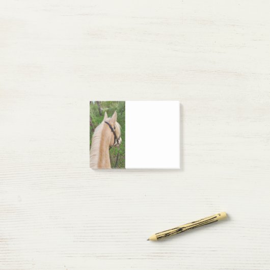 Pferdepost-Notiz Post-it Klebezettel (Auf Schreibtisch)