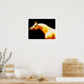 Pferdeposter drucken poster (Küche)