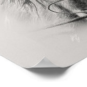 Pferdeposter: Majestic Power on Display Poster (Ecke)