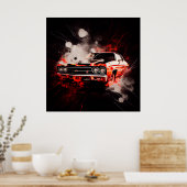 Pferdeposter Poster (Küche)