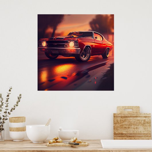 Pferdeposter Poster (Küche)