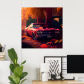 Pferdeposter Poster (Heimbüro)