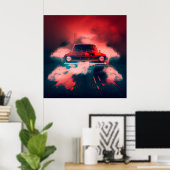 Pferdeposter Poster (Heimbüro)