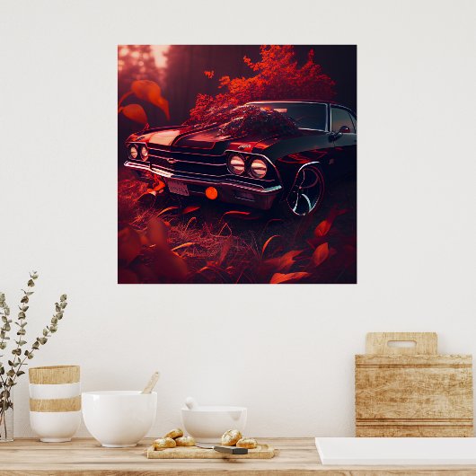 Pferdeposter Poster (Küche)