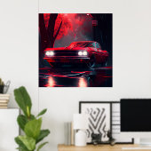 Pferdeposter Poster (Heimbüro)