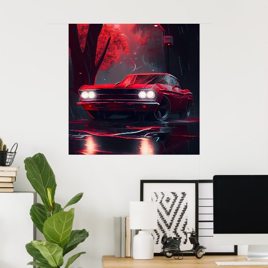 Pferdeposter Poster (Heimbüro)