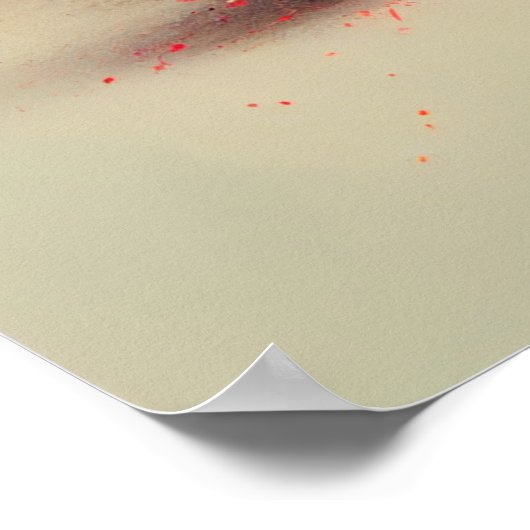 Pferdeposter Poster (Ecke)