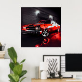 Pferdeposter Poster (Heimbüro)