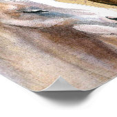 Pferdeposter Poster (Ecke)