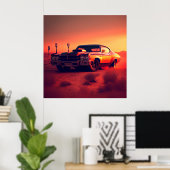 Pferdeposter Poster (Heimbüro)