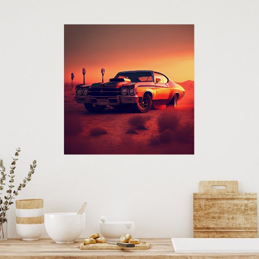 Pferdeposter Poster (Küche)