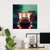 Pferdeposter Poster (Heimbüro)