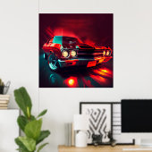 Pferdeposter Poster (Heimbüro)