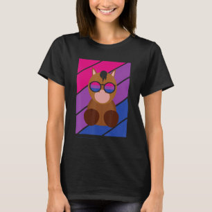 Pferdepride Bisexual Flag Lgbtq Stolz Ally Pride S T-Shirt